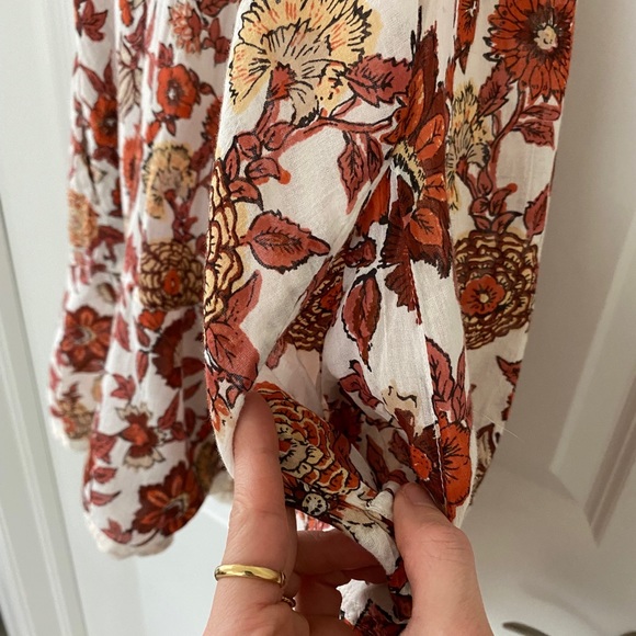 Free People Floral Dress (xs) - Picture 3 of 5